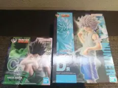 hunter×hunter 一番くじ　C賞　ゴン　D賞　キルア　フィギュア