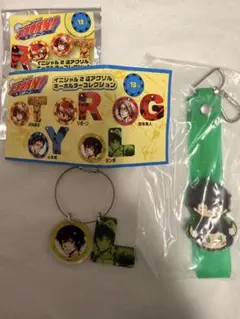 家庭教師ヒットマンREBORN! イニシャル2連アクリルキーホルダー　ランボ