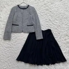 anysis ノーカラー　ツイード　セットアップ　上下