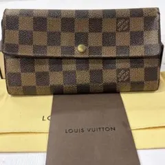 超良品‼️ ルイヴィトン　ダミエ　ポルトフォイユ　サラ　財布　長財布