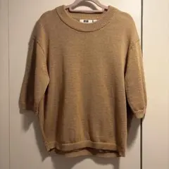ユニクロU 半袖ニット