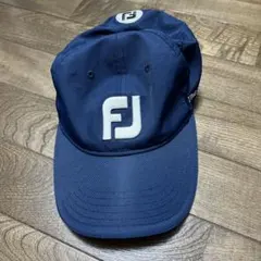 FJ フットジョイ　ゴルフキャップ　紺