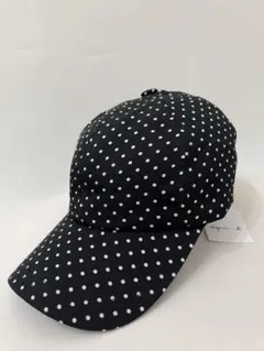 【Agnes b】キャップ ブラック　ホワイト
