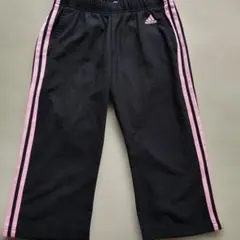 adidas ジャージパンツ ブラック/ピンク 36