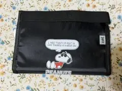 新品X-girl PEANUTSスヌーピー トラベルポーチ三つ折りmini付録