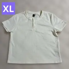 SHEIN Dazy ボタン付き リブ半袖シャツ XLのサムネイル