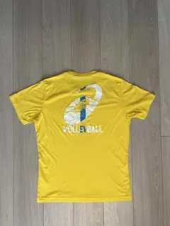 asics バレーボール シャツ イエロー