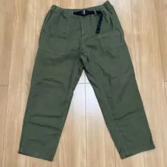 Gramicci LOOSE TAPERED PANTS グリーン　M