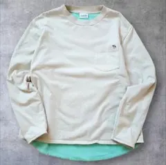 アーノルドパーマー トレーナー 裏起毛 スウェット オフホワイト L 厚手