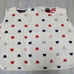 ベビースリーパー 2枚セット クマ柄赤ちゃんの城