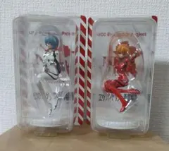 エヴァンゲリヲン　UCC フィギュア　エヴァ　アスカ　綾波レイ