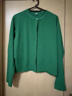 UNIQLO UVカットクルーネックカーディガン　Lサイズ