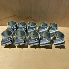 ほぼ新品】アルインコ 単管用ジョイント T継ぎ 4個セット☆室内DIY・美 