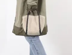 ♡冬 ボア ミニ 2wayバッグ ショルダーバッグ ハンドバッグ