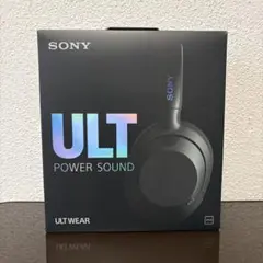 【未使用に近い】SONY ワイヤレスヘッドホン WH-ULT900N ブラックのサムネイル