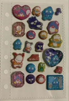 ポップデコパーティー ラメきらクリスタルシール はぴだんぶい