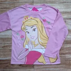 新品 未使用 ディズニープリンセス オーロラ姫 長袖Tシャツ ロンＴ 120