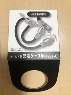 ジャックダニエル　シールド型充電ケーブル Type-C
