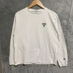 【L655】 Champion ロンT サイズL ホワイト