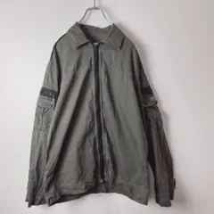 に*ん様 Y2K カルバンクライン　メンズ　シャツジャケット　薄手　アウター　古