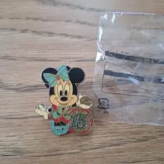 ミニー 15周年　ピンバッジ　アブーズ・バザール　ディズニーシー