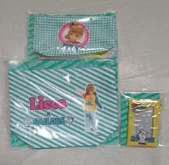 リカちゃんくじ×セーラーズ ポーチ&トートバック&ミニクリアポーチ 3種類セット