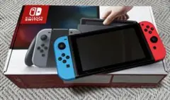 Nintendo Switch 本体 ジョイコン赤/青 ※箱グレー