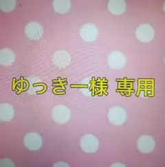 ゆっきー様 専用ページ