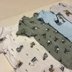 【水通しのみ】男の子 ロンパース まとめ売り Pekkle