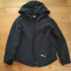 PUMA ブラック パーカー フード付き