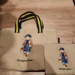 エ*ー様 Polo Ralph Lauren ポロベア　トートバッグ　ポーチ付き