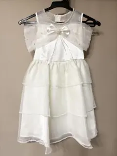 子供　発表会ドレス　白