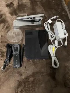 Wii ブラック　リモコン　ヌンチャク　セット