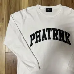 PHATRNK ファットランク　ロンt 白　Ｌのサムネイル