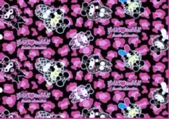 サンリオ ギャルらび 大きな毛布 ブランケット マイメロ キティ ウサハナ ⑦