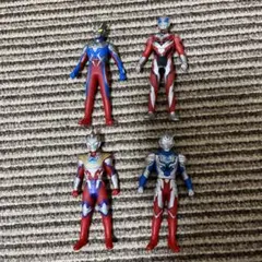 ウルトラマンゼロなとソフビセット 4体