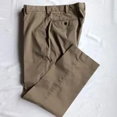 ユニクロ 感動パンツウルトラライト コットンライク ベージュ　W82