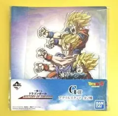 ドラゴンボール　　　　アクリル スタンド 　　　親子三代　かめはめ波　未開封