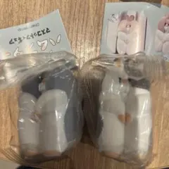 すきまハムスター　ガチャガチャ　マスコットフィギュア　ジャンガリアン　ゴールデン