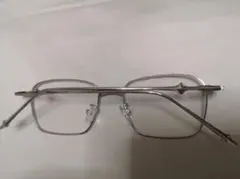 ジェントルモンスター 似　リムレスメガネ　眼鏡 メガネ 伊達メガネシルバーフ銀