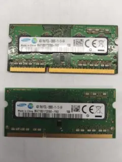 Samsung DDR3L 4GB メモリー 2枚セットのサムネイル
