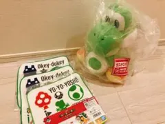 一番くじ スーパーマリオ ラストワン賞 ヨッシーぬいぐるみ＋おまけ