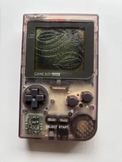 GAME BOY pocket ゲームボーイポケット クリアパープル　ジャンク品