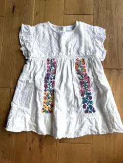 ZARA BABY 花柄刺繍 ワンピース 86cm