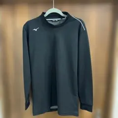 【ミズノゴルフ】ブレスサーモ アンダーシャツ モックネック ハイネック 黒 M