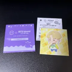 スシロー×BTSインザソム　ステッカー　ジミン