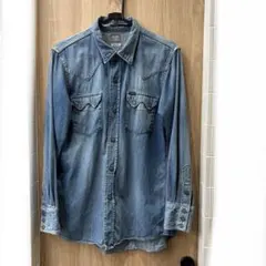 Lee 101 REGULAR FITリー デニムウエスタンシャツ 古着屋購入