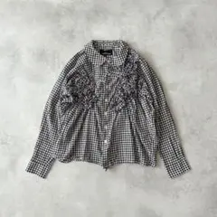 01ss tricot COMME des GARCONS ブラウス コサージュ - メルカリ
