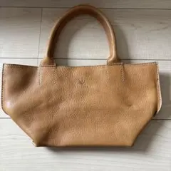 【専用】キャメル色 ハンドバッグ 内ポケット付きのサムネイル