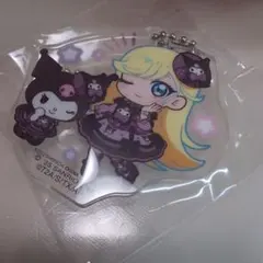 ひみつのアイプリ×サンリオ アクリルキーホルダー みつき×クロミ
